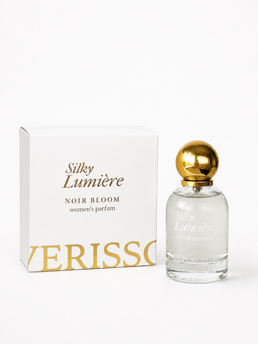 NOIR BLOOM Silky Lumiére parfém a dárková krabička VERISSO